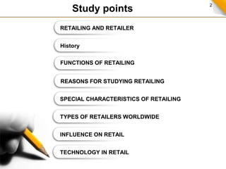 Introduction to Retailing management | PPT