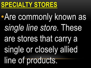 Retailing | PPT