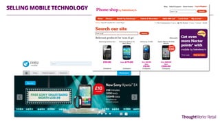 SELLING MOBILE TECHNOLOGY
 