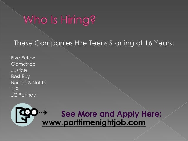 Job Vacancies Near Me For 16 Year Olds - Job Retro