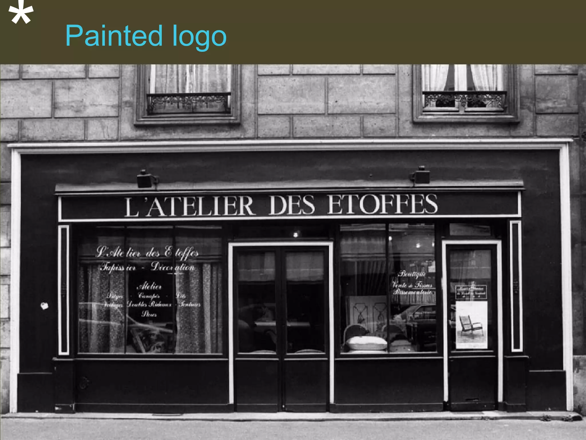 *

Painted logo

 