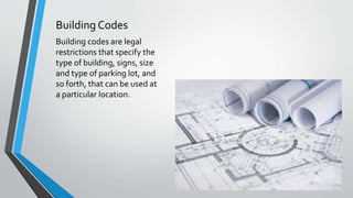 Building Code Data For Furniture Store Retail locations ch7 | PPTX