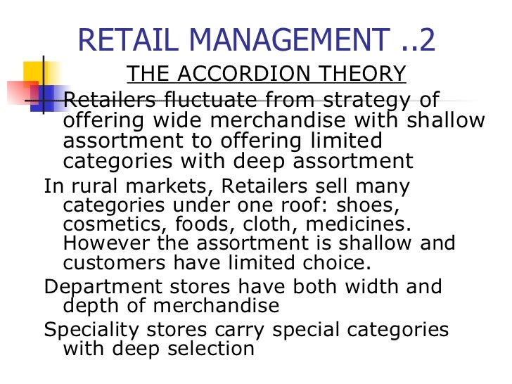 Retail Management