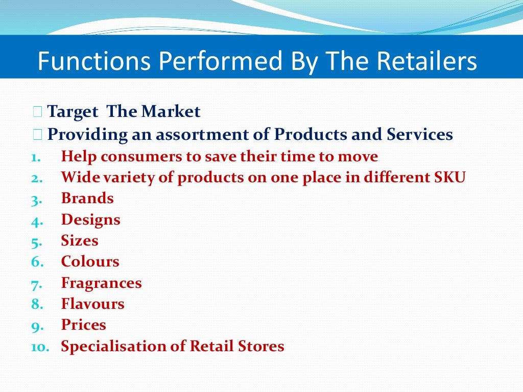Retail management