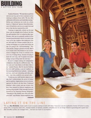 Retail Mangement Success (Spa)