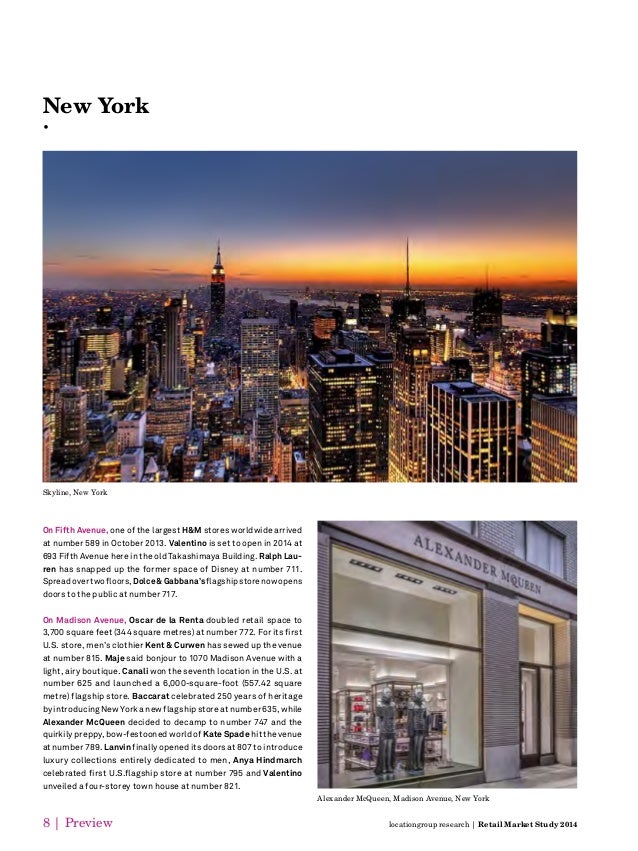 Retail Market Study 2014 Preview