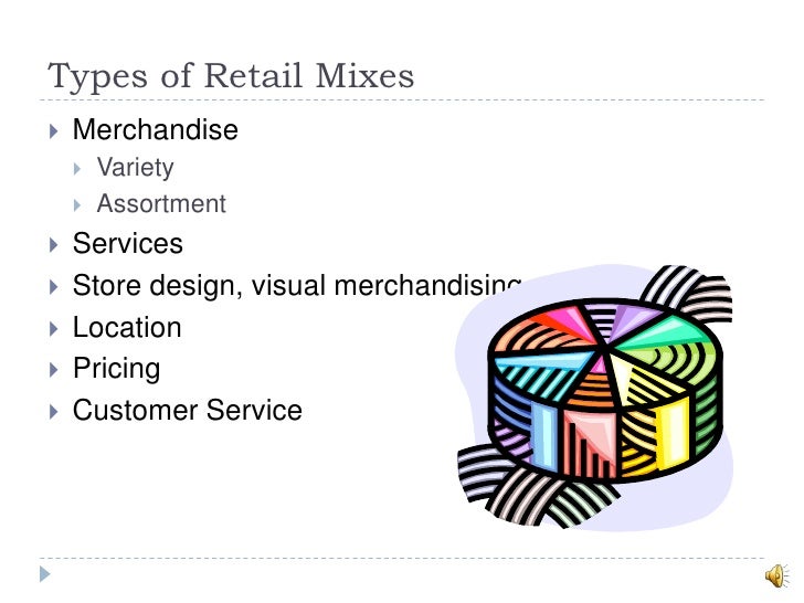 Retail mixes