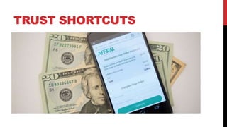TRUST SHORTCUTS
 