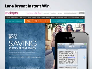 Lane Bryant Instant Win
 