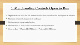 Retail Merchandising Planning | PPTX