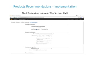 Retail products - machine learning recommendation engine | PPTX