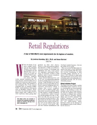 Retail Regulations Reprint