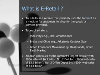 Role of IT in Retail Industry | PPT