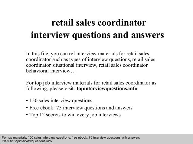 sales coordinator job description