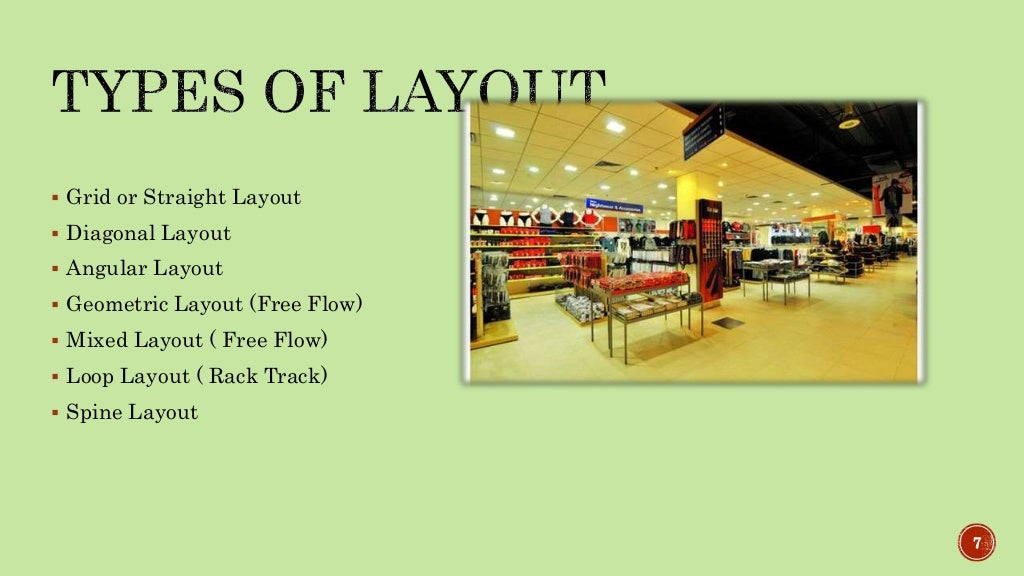 Retail store layout