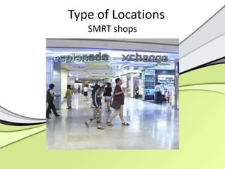Type of LocationsSMRT shops
