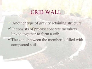 Retaining wall | PPTX