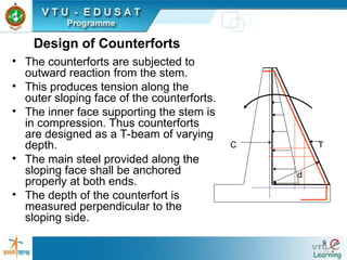 Counterfort Examples retain Wall Counterfort design concept .ppt