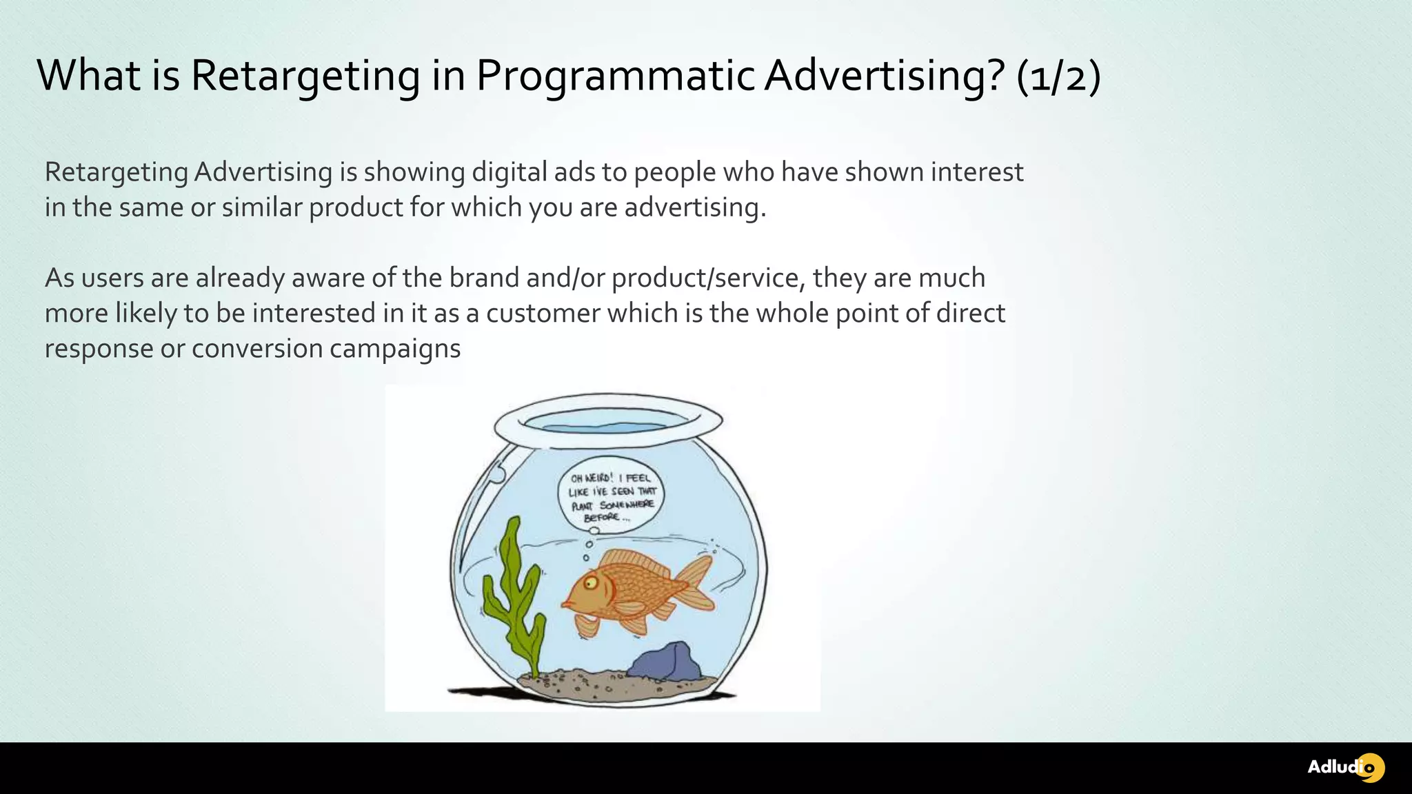 Retargeting tools and methods in programmatic advertising | PPT