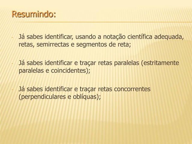 Retas semirretas-e-segmentos-de-reta- -posicao-relativa-de-2-retas | PDF