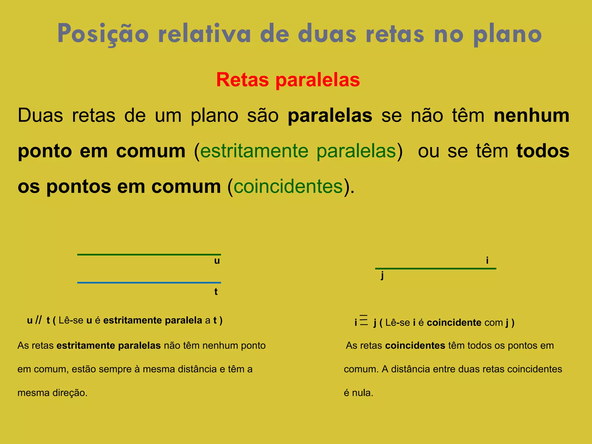 Retas, semirretas e segmentos de reta | PPT | Science