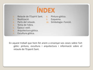 Retaule de l'Espirit Sant