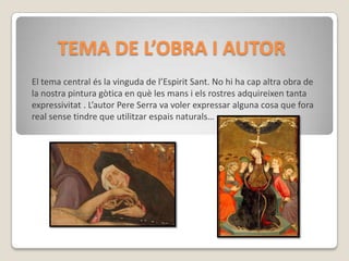 Retaule de l'Espirit Sant