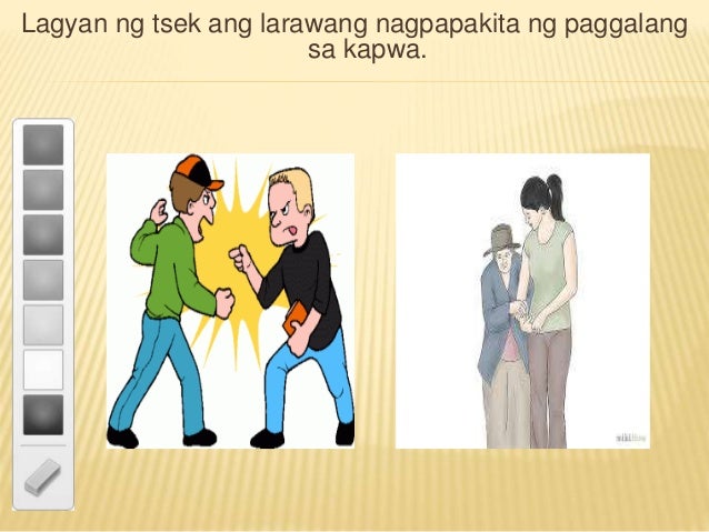 Larawan Ng Nagpapakita Ng Paggalang Retchil boco presentation