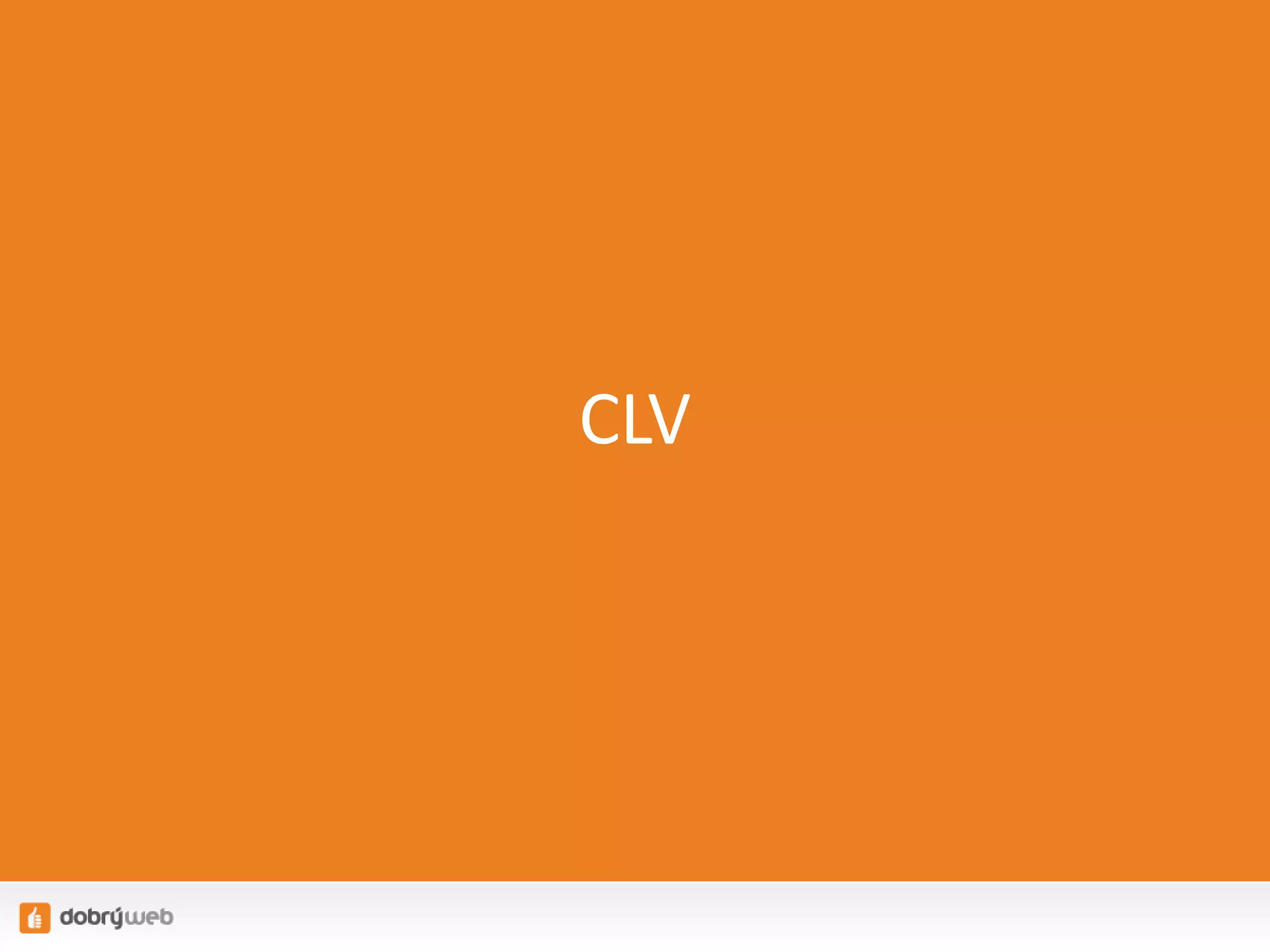 CLV

 