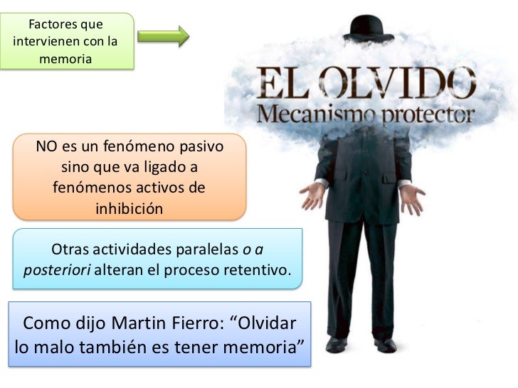 Retención y olvido parte sam