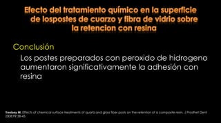 El modulo elástico de la dentina es 17.5 Gps.
