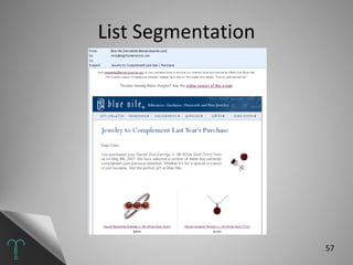 List Segmentation 