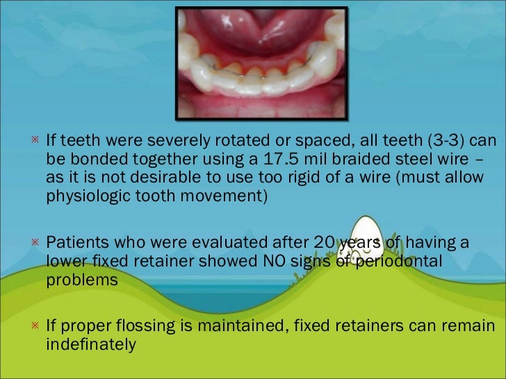 Retention and Relapse in orthodontics
