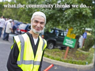 what the community thinks we do…
 