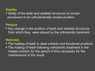Retentioninorthodontics 180926104407 (2) | PDF
