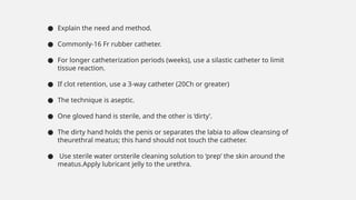 Silastic Application Method urinary retentions all causes and treatment, including acute and ...