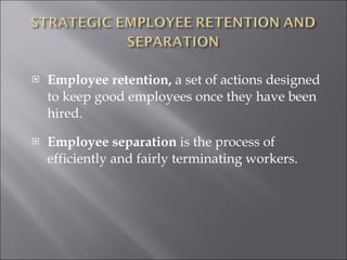 Keep Separation Retention seperation | PPT