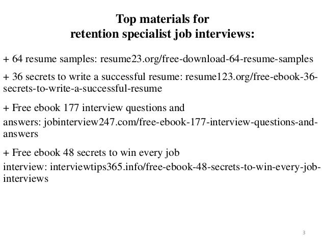 retention specialist resume sample pdf ebook free download retention specialist