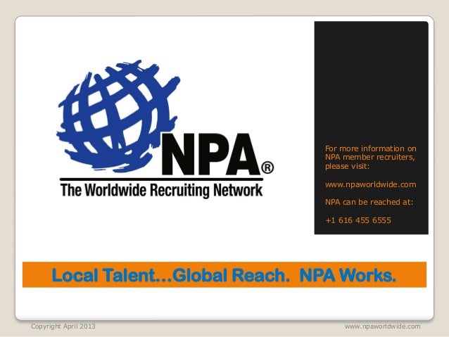 2012 employee retention survey results npa works app