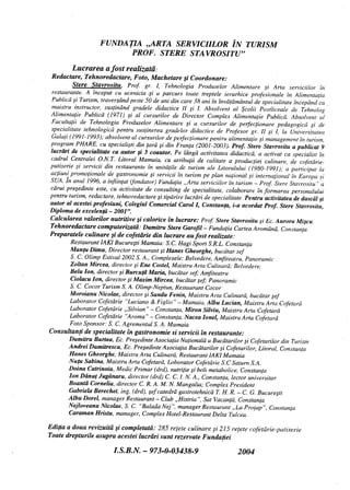 Retetar stavrositu-editia-2004