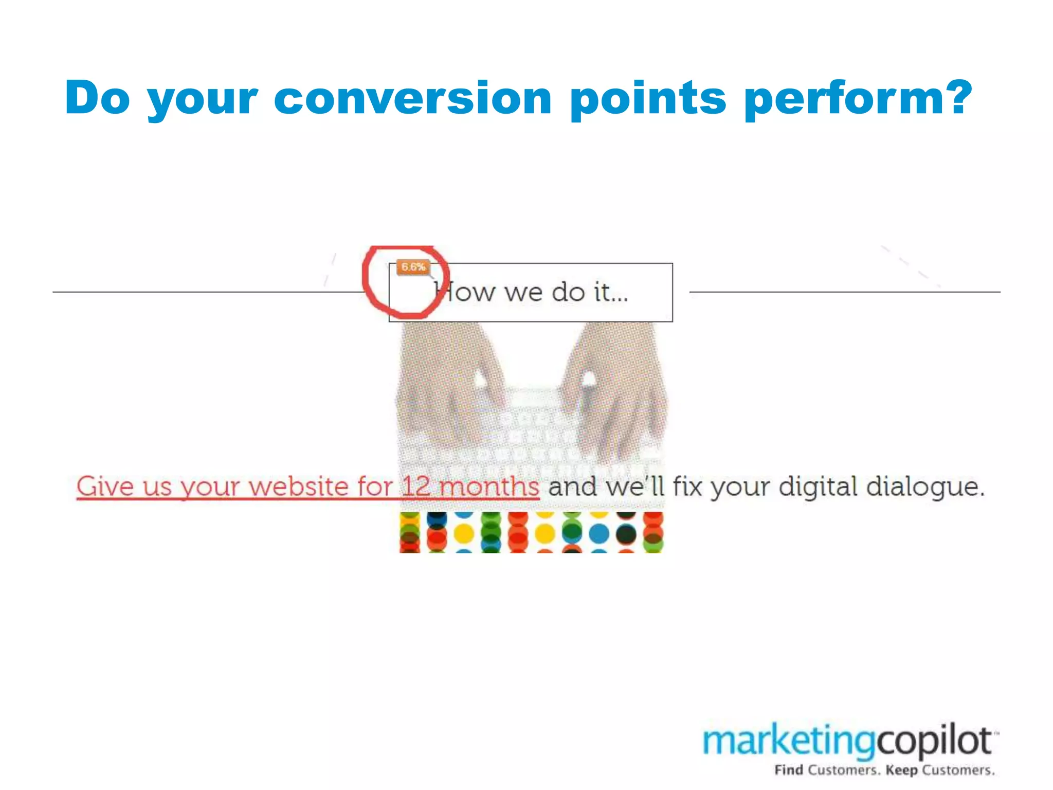 Do your conversion points perform?
 
