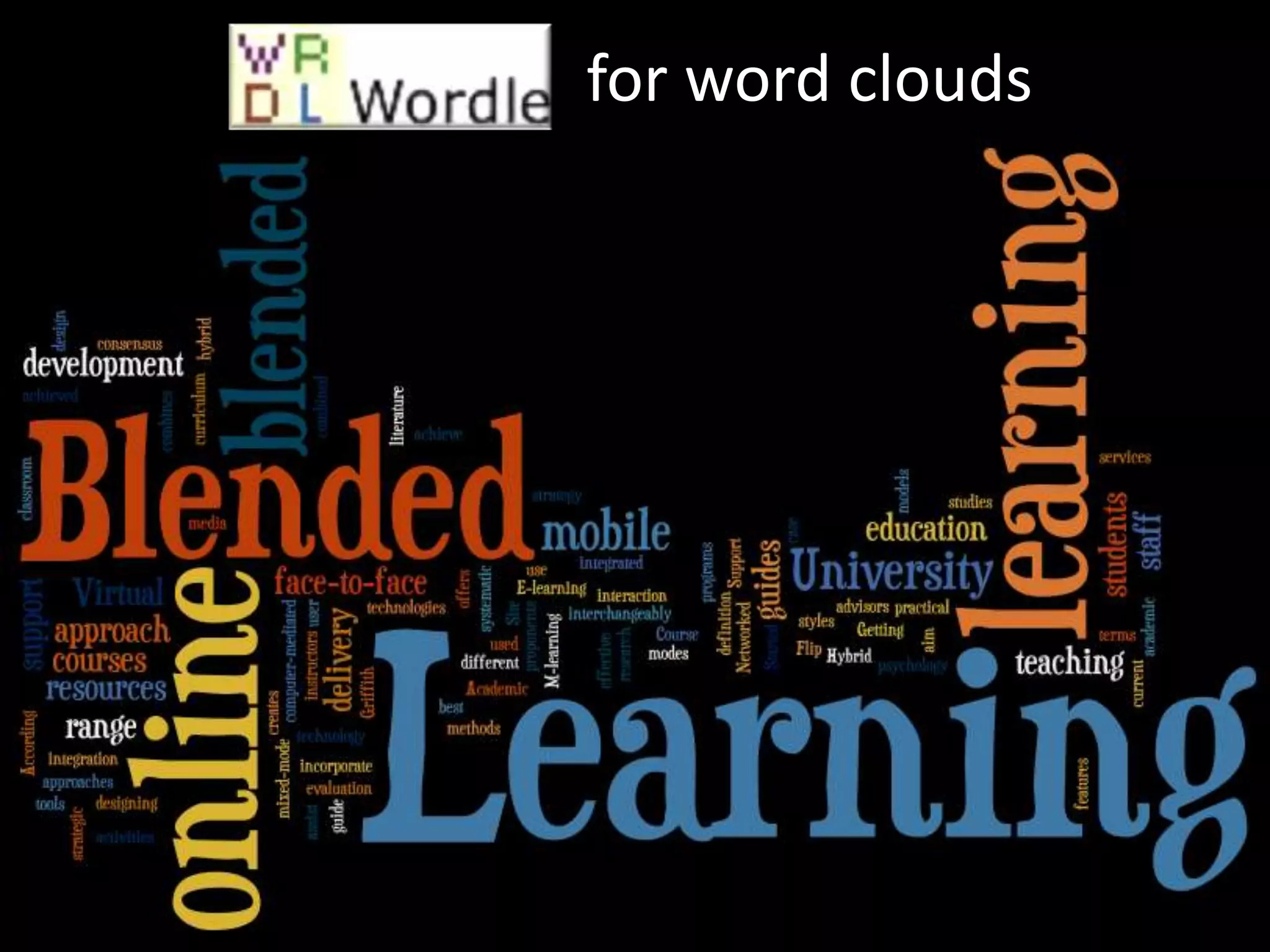 for word clouds
 