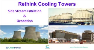 Rethink Cooling Towers
Side Stream Filtration
&
Ozonation
 