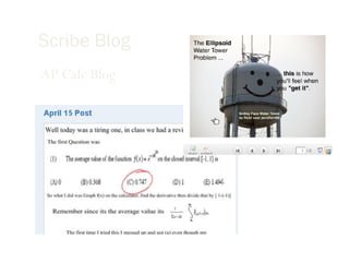 Scribe Blog AP Calc Blog 