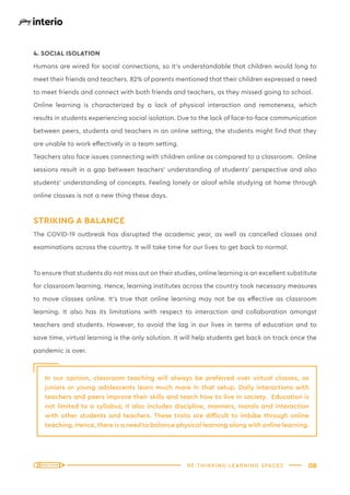 Rethinking Learningspace Re-thinking Learning Spaces | Godrej Interio | PDF