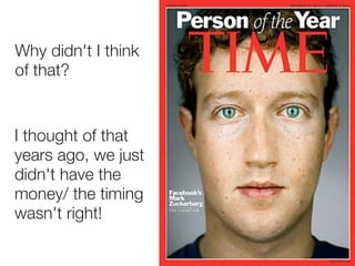 Why didn't I think
of that?


   Hello
I thought of that
years ago, we just
didn't have the
money/ the timing
wasn't right!
 