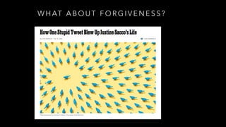 W H AT A B O U T F O R G I V E N E S S ?
 