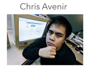 Chris Avenir 
Ryerson University sites 3 reasons for 
the case against him. 
1.Learning should be hard. 
2.There is no str...