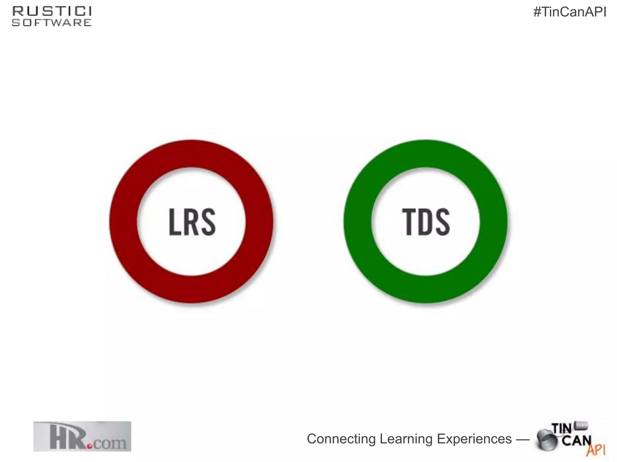 #TinCanAPI




Connecting Learning Experiences —
 