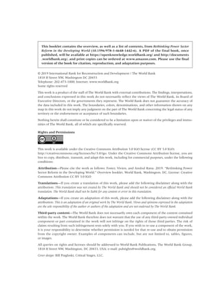 Rethinking power sector reform in the developing world | PDF